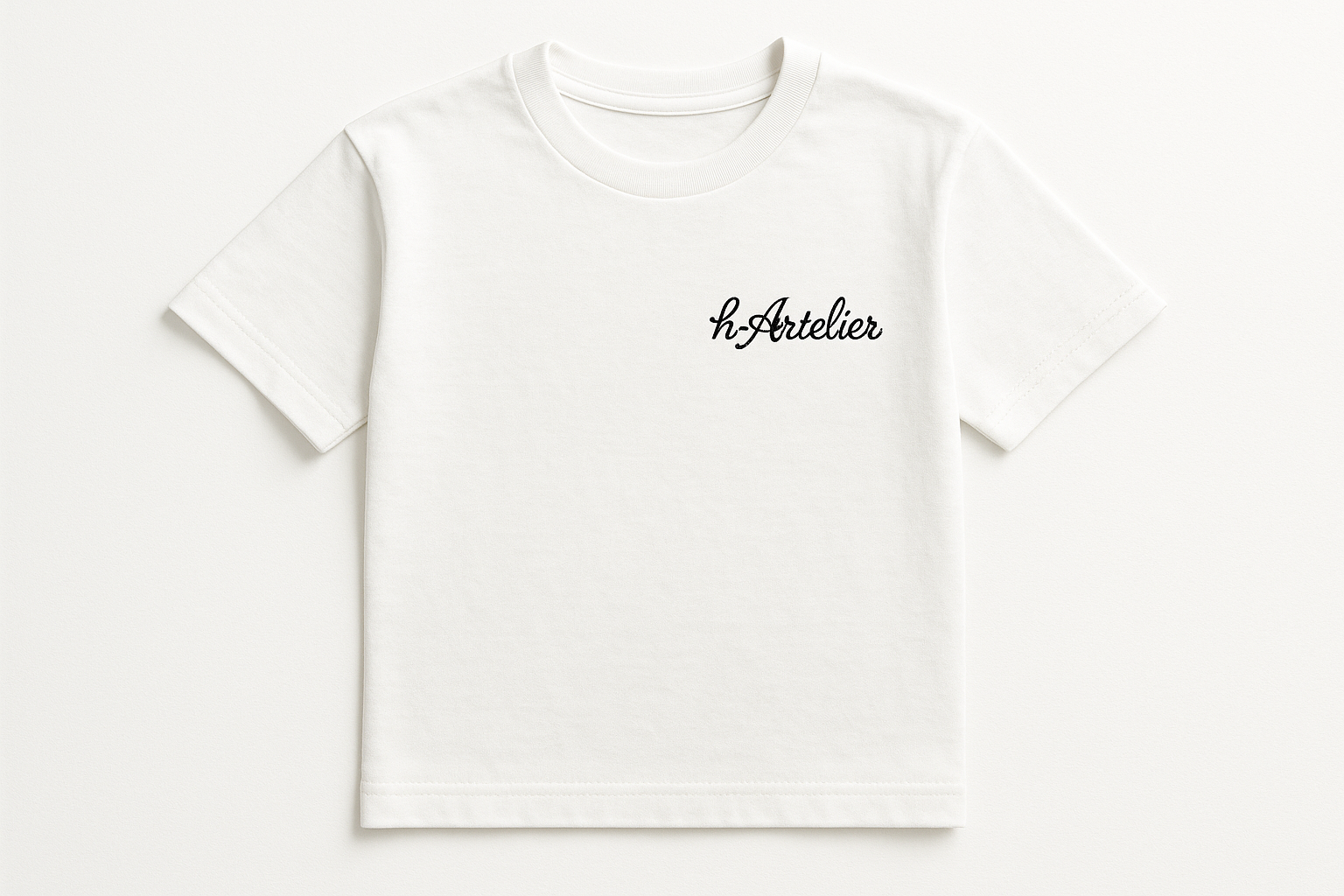 T-Shirt mit harmonisiertem h-aRtelier Logo
